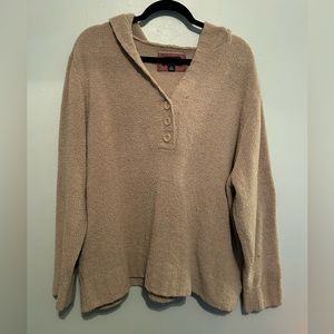 Sonoma Teddy Plush Fleece Hoodie